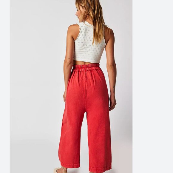 Free People Cool Harbor Pants Size Xl - Picture 3 of 8